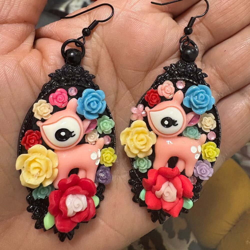 Fawn n Florals Earrings